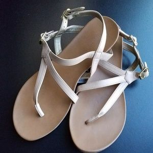 Kelly and Katie Tan Buckle Sandal